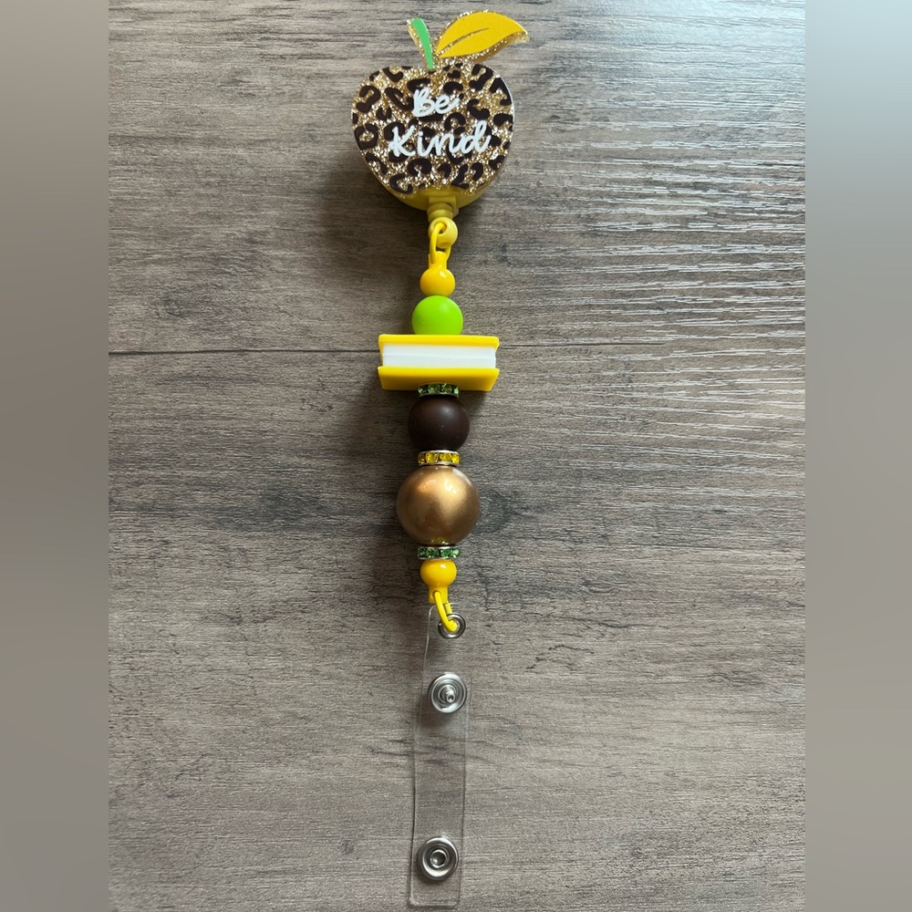 Teacher badge reel